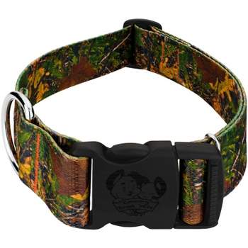 Country Brook Petz 1 1/2 Inch Deluxe Southern Forest Camo Dog Collar
