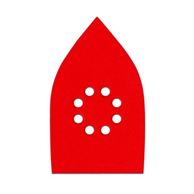 Diablo MegaMouse 4-3/16 in. Aluminum Oxide Hook and Lock Sanding Sheets 80 Grit Coarse 5 pk (Case of 5)