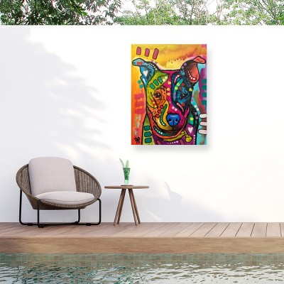 Trademark Fine Art - Dean Russo Mutt Matted Framed Art