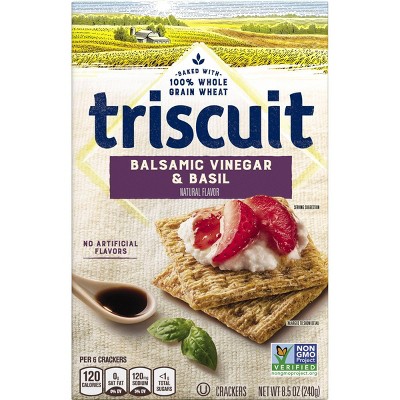 Triscuit Balsamic Vinegar & Basil Crackers - 8.5oz