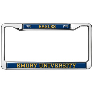 Emory University Mascot Full Size Standard License Plate Metal Frame - 1 of 4