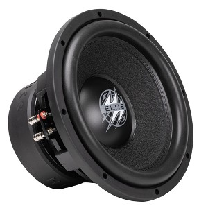Hifonics ELITE 12 Inch Car Mount Subwoofer with Dual 4 Ohm Voice Coil Speaker 1600 Watt Peak Power Mobile Amplifier System, Black - 1 of 4