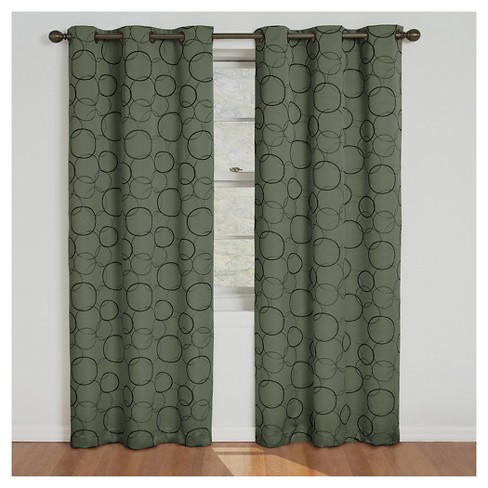 black out curtains target