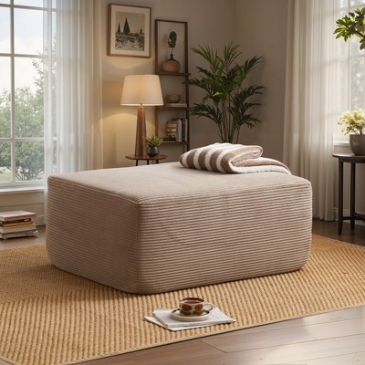 XIZZI Modular Sectional Sofa Couch, L/U-Shape Upholstered Couch, Modern Minimalist Couches for Living Room, Free Combination Deep Seat Corner Couch