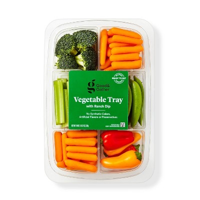 Vegetable Tray with Ranch Dip - 18oz - Good & Gather™