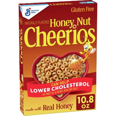 Honey Nut Cheerios Breakfast Cereal - 10.8oz - General Mills