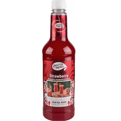 Master Of Mixes Strawberry Daiquiri Mix - 6 pack, 33.8 oz