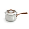 BergHOFF Ouro Gold 18/10 Stainless Steel 14Pc Cookware Set With Lids and Silicone Spatulas, Rose Gold Handle - image 4 of 4