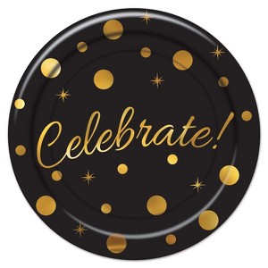 Beistle Celebrate! Plates, 7", (32/Pkg) Multicolored - 1 of 1