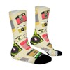 Retro Camera Women Printed Crew Socks Funny Funky Socks Soft Polyester Novelty Gifts for Artists Men - 3 of 4
