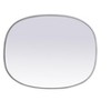 Elegant Lighting Metal Frame Oval Mirror 24x30 - 4 of 4