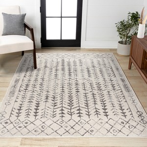 JONATHAN Y Ziri Moroccan Geometric Area Rug - 1 of 4