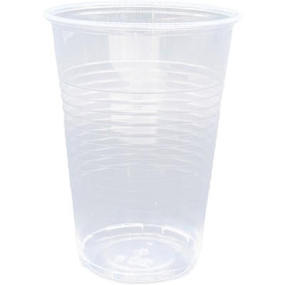 Genuine Joe Plastic Cup 9 oz 2400/CT Translucent 10434