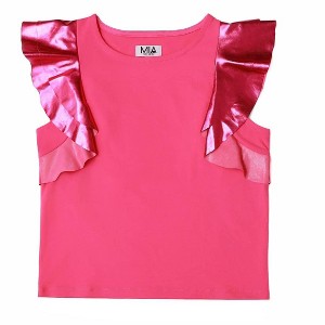 Girl Flutter Sleeve Top - MIA - 1 of 4