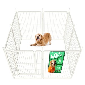FXW Rollick Dog Playpen for Indoor, Yard, RV Camping, Panels for Puppy and Small Dogs│Patented - 1 of 4