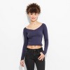 Women's Long Sleeve V-Neck T-Shirt - Wild Fable™ - 2 of 4