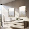 PexFix 31"x23"Aluminum Fine Edge Wall Mirror (Set of 2) - 2 of 2