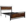Okak Twin Size metal bed Sturdy System Metal Bed Frame,Modern style and comfort to any bedroom, Black - 4 of 4