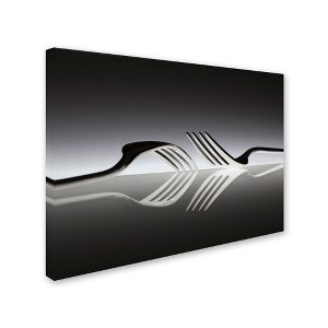 Trademark Fine Art -Wieteke De Kogel 'Opposites' Canvas Art - 1 of 3