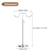 Unique Bargains Stainless Steel Home Retail Store Adjustable Clutch Purse Display Stands 2 Pcs - 2 of 4