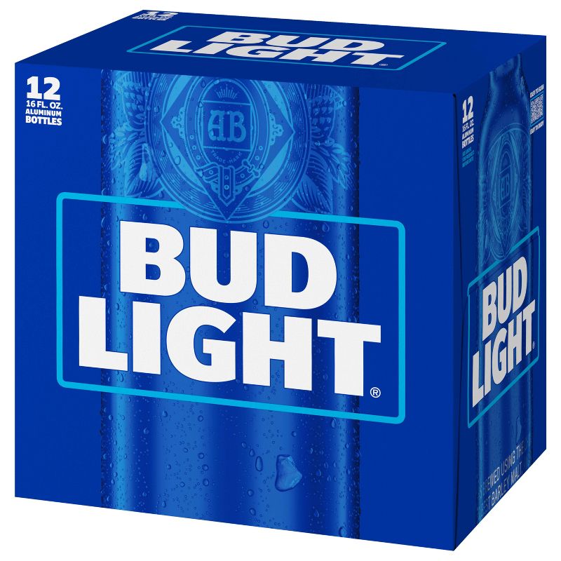 Bud Light Beer - 12pk/16 fl oz Aluminum Bottles, 4 of 13