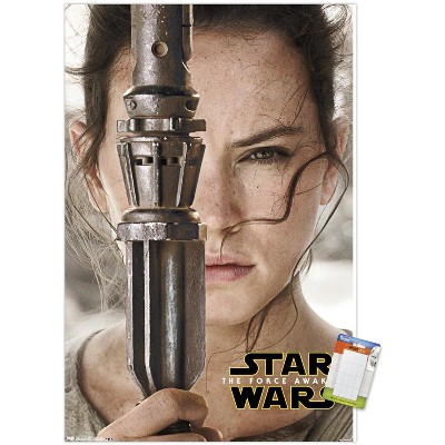 Trends International Star Wars: The Force Awakens - Rey Portrait