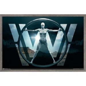 Trends International Westworld - Key Art Framed Wall Poster Prints - 1 of 4