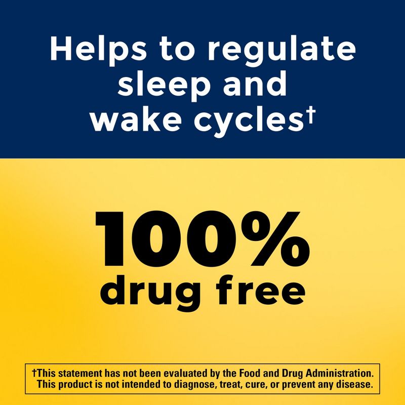 Nature Made Melatonin 5mg 100% Drug Free Sleep Aid for Adults Tablets - 90ct, 6 of 13