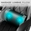 LACOO 2024 Upgraded Faux Leather Massage Gaming Chair with Footrest - 3 of 4