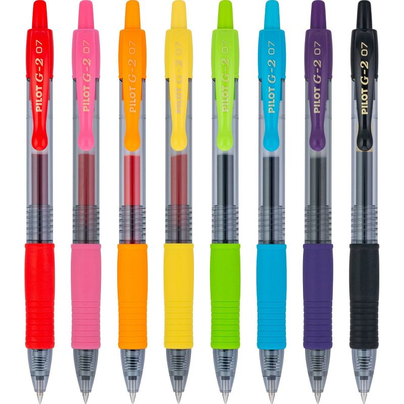 G2 8pk Gel Pen Fine Multicolored Ink, 4 of 10