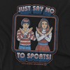 Men's Steven Rhodes Say No to Sports Crewneck Sweatshirt - 2 of 4