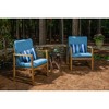 Casual Cushion Solid Sunbrella Fabric 1-Piece Indoor/Outdoor Club Chair Cushion, 22"W x 44"L - 2 of 4