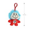 Aurora® Dr. Seuss™ 4" Inch Stuffed Animal Plush Bag Clip Keychain, The Cat In The Hat Thing 2 - 2 of 2