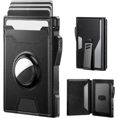 Paaaawaters typecase Wallet for Men: Rfid-blocking with Money Clip Slim Leather Bifold ID Window Smart Pop Up Card
