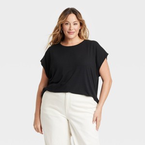Women's Short Sleeve T-Shirt - Ava & Viv™ - 1 of 3
