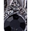 Alilang Vintage-Inspired Gothic Cross Pendant Necklace with Black Crystal Accents - 2 of 4