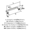 Amerock Collet Pull for Cabinets, Drawers, and Furniture - 3 of 4