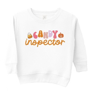 The Juniper Shop Candy Inspector Colorful Toddler Graphic Sweatshirt - 1 of 3