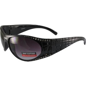 Global Vision Eyewear Marilyn Bifocal Safety Motorcycle Glasses with +1.5 Bifocal Smoke Lenses - 1 of 4
