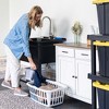 Utility Sink Heavy Duty Freestanding Utility Tub Sink with Drain Plug, Adjustable Floor Levelers & 5 Step Installation Process, 30 x 24 Inches, Black - 4 of 4