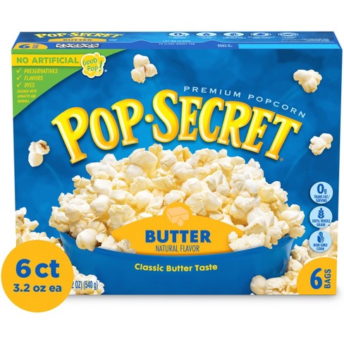 Pop Secret Microwave Popcorn Movie Theater Butter Flavor - 3.2oz/6ct - image 1 of 4