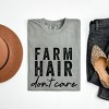 Simply Sage Market Women's Farm Hair Don't Care Short Sleeve Garment Dyed Tee - image 3 of 4