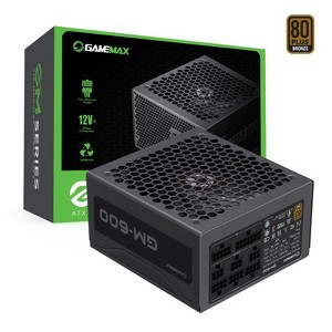 GAMEMAX GM-600 Modular 600W PC Power Supply - 1 of 4