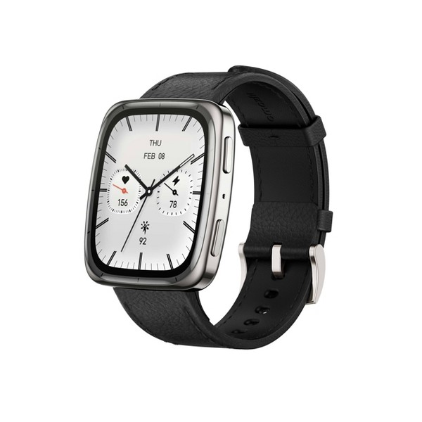 Reloj inteligente Amazfit Active 2 cuadrado - Cuero negro 6