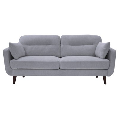 73" Sierra Sofa Smoke Gray - Serta