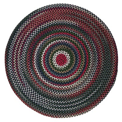 Colonial Mills Chestnut Knoll Rug - Black Satin 5' round