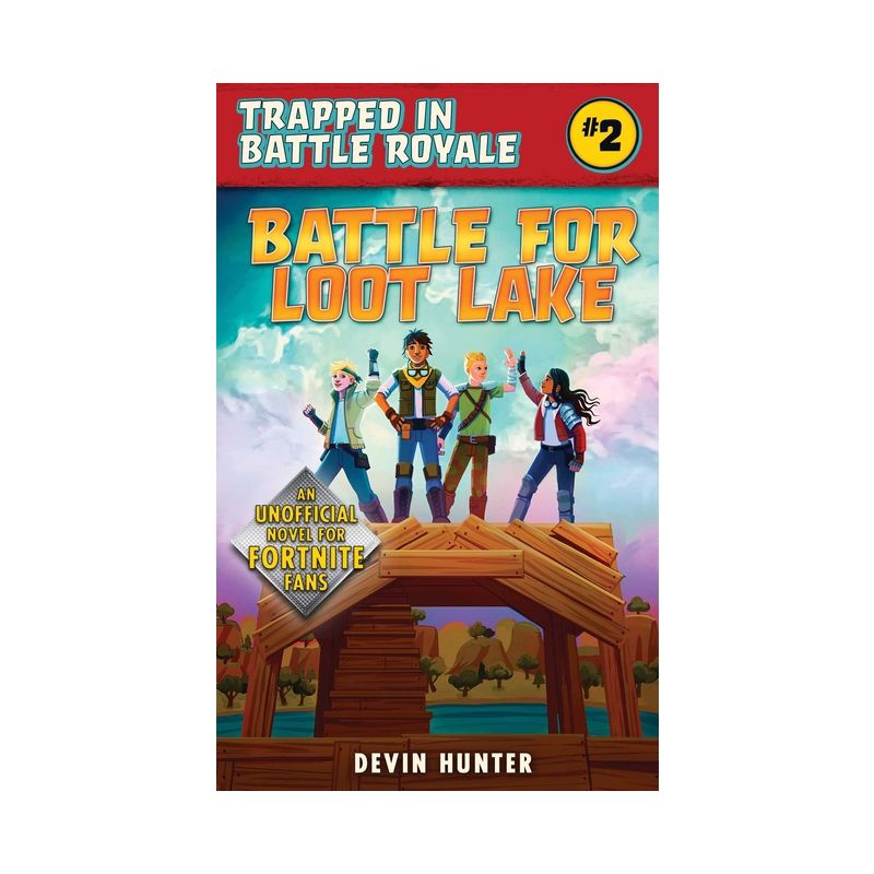 Battle for Loot Lake - (Trapped in the Brawl) by  Devin Hunter (Paperback), 1 of 2
