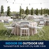 Alamont 4pk Plastic Folding Chairs - 2 of 4