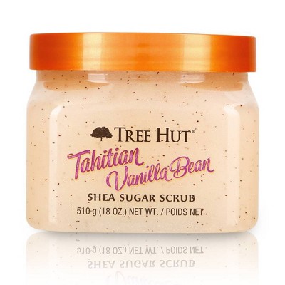 Tree Hut Tahitian Vanilla Bean Shea Sugar Body Scrub - 18oz