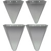 Poultry Restraining Cone,Galvanized Steel Chicken Killing Cone for Butchering Chicken Birds Turkeys, Flat-Back Poultry Killing Cone, Easy to Clean - 2 of 4